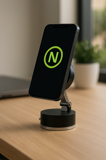 NeoGrip DuoFix™ – Support Téléphone Magnétique Pliable & Ultra-Stable